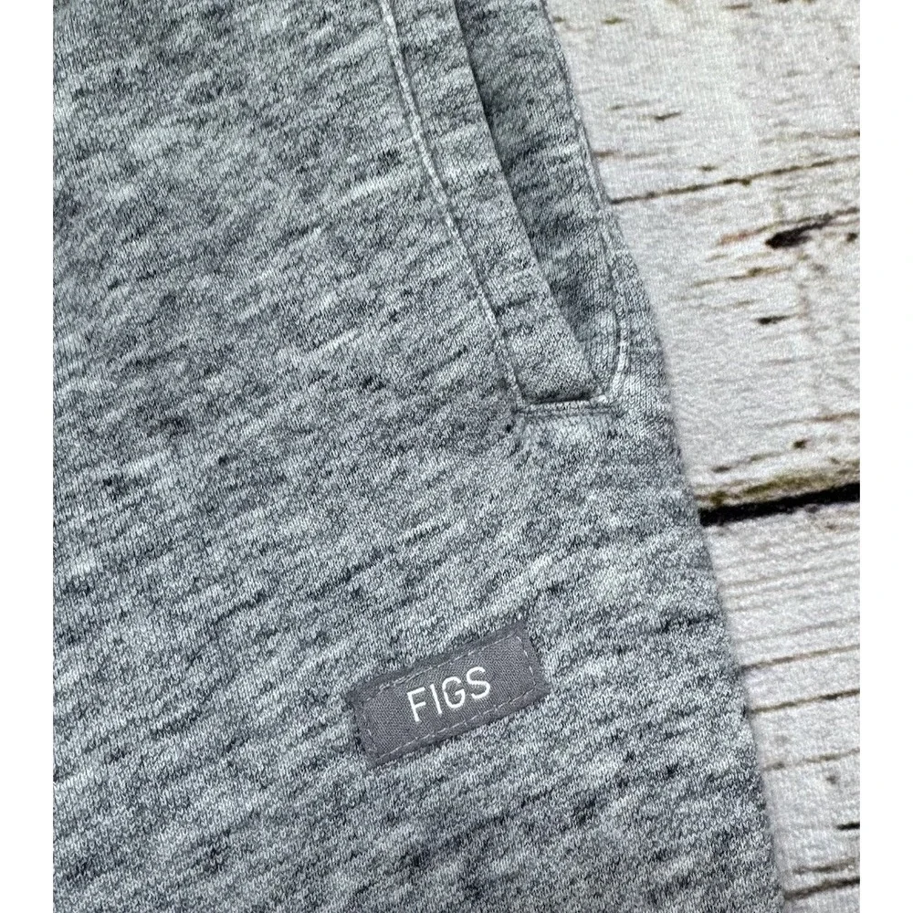 Figs Gray Fleece Jogger Sweatpants Joggers Scrubs Nurse Doctor Hospital Soft